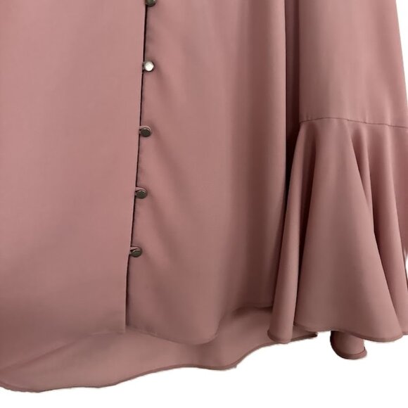 Tahari ASL Bell Sleeve Blouse - Picture 2 of 6